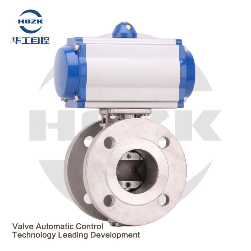 PQV-2PPH Pneumatic Italian-style Ultra-thin Ball Valve