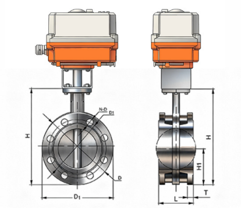 Flanged Butterfly Valve