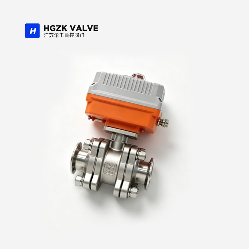 3-Piece Clamp-End Ball Valve