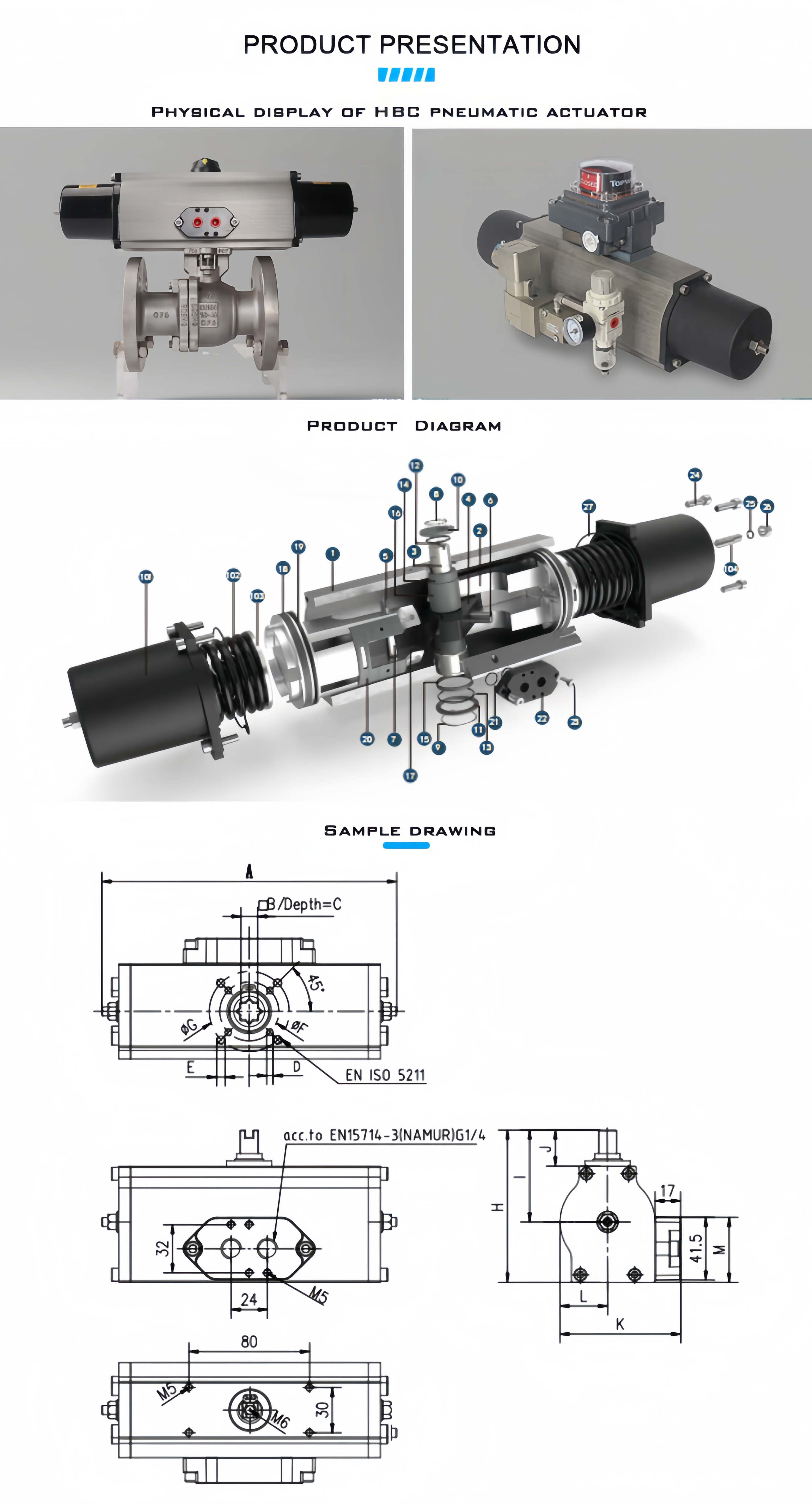 HBC Pneumatic Actuator