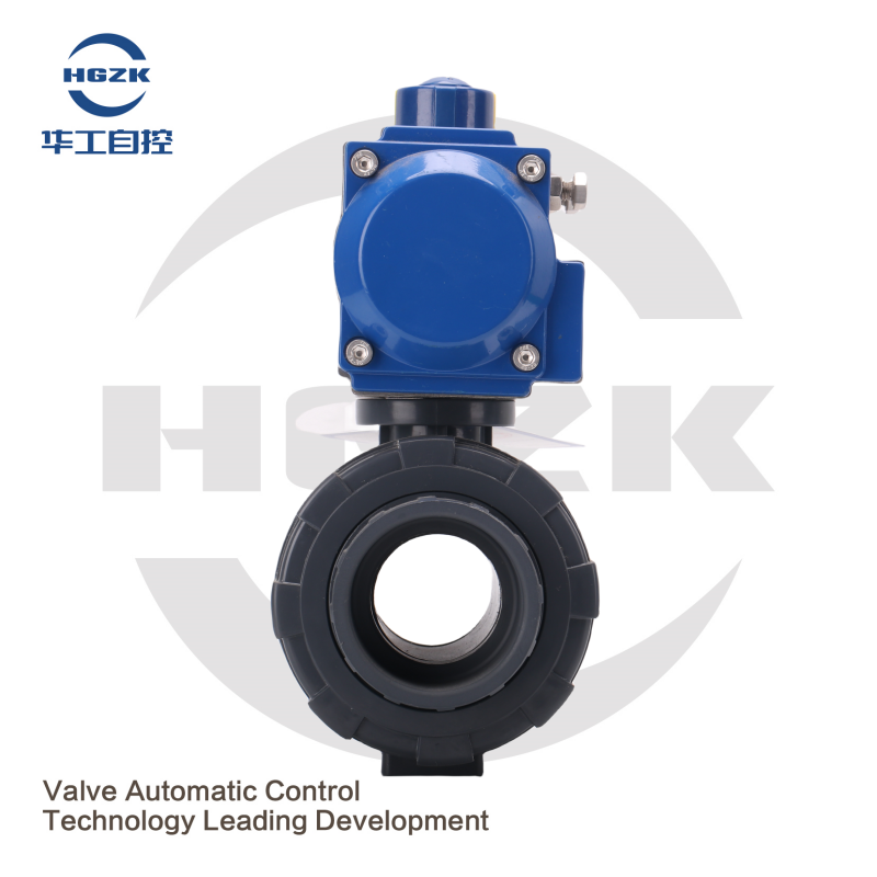 PQV-8UUX Pneumatic UPVC Ball Valve