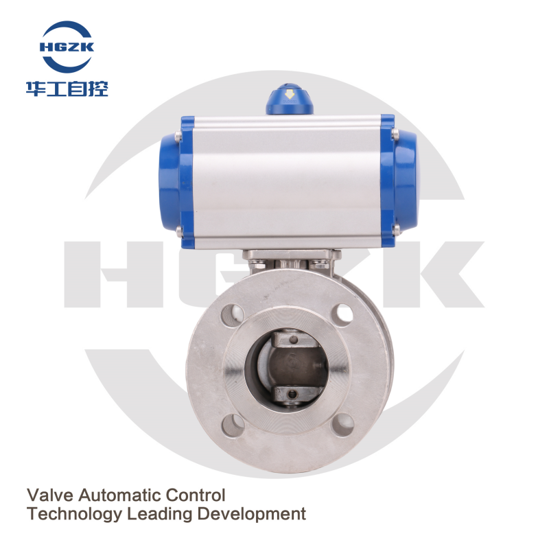 PQV-2PPH Pneumatic Italian-style Ultra-thin Ball Valve