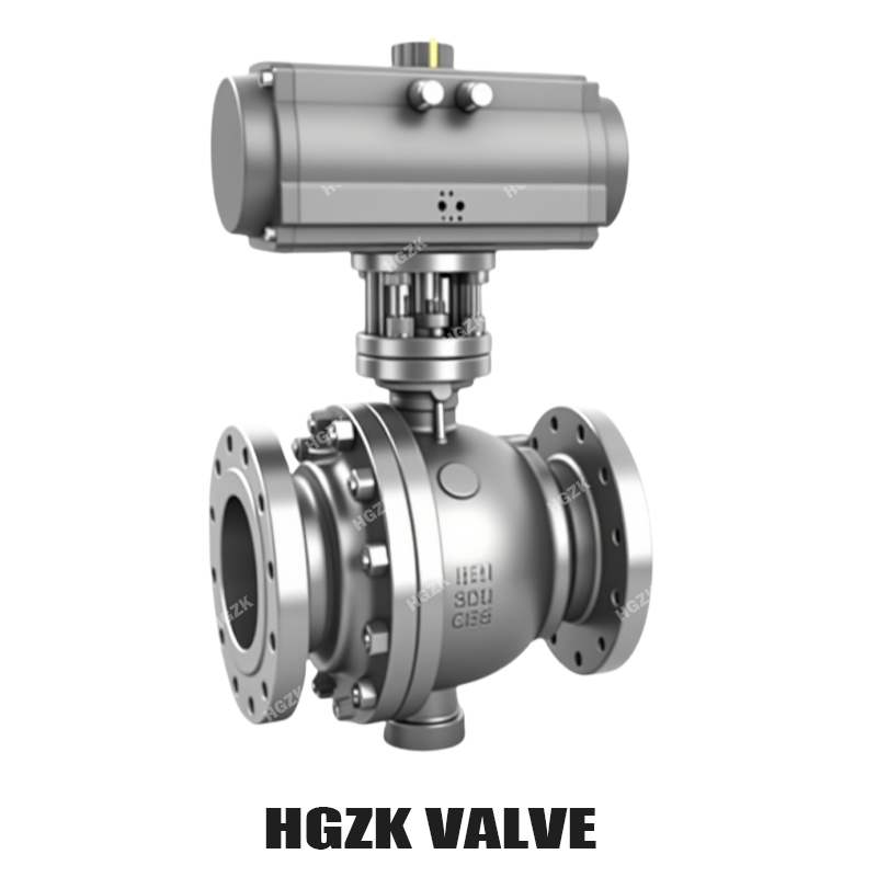 Pneumatic V-shaped Regulating Ball Valve
