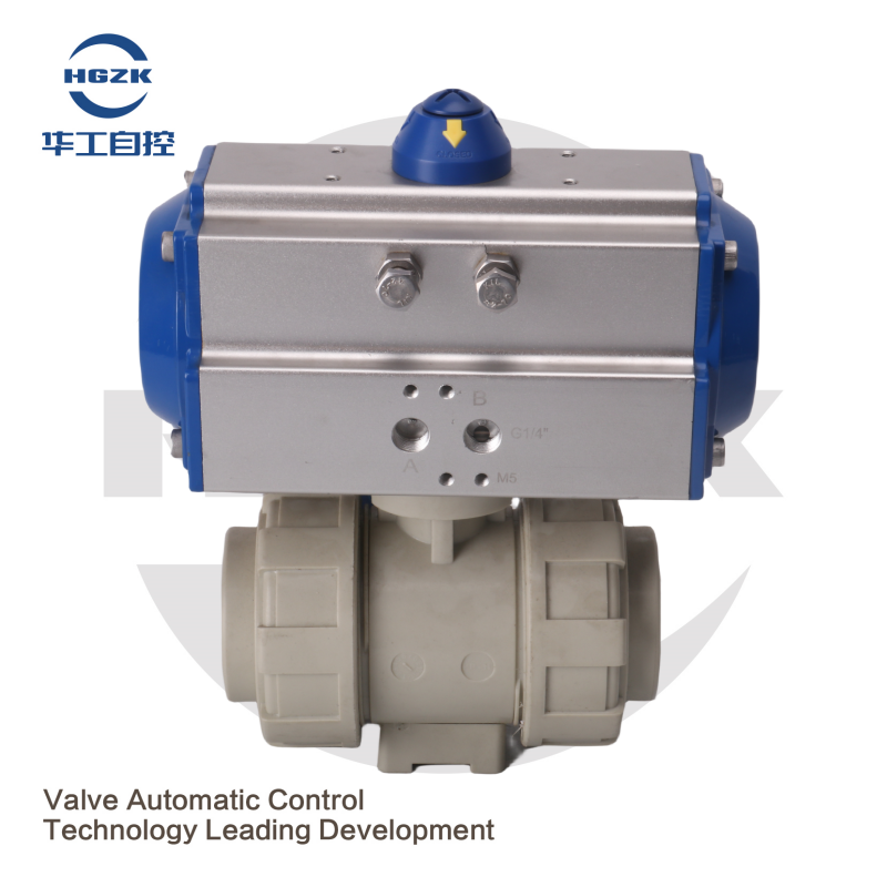 PQV Pneumatic PPH Ball Valve