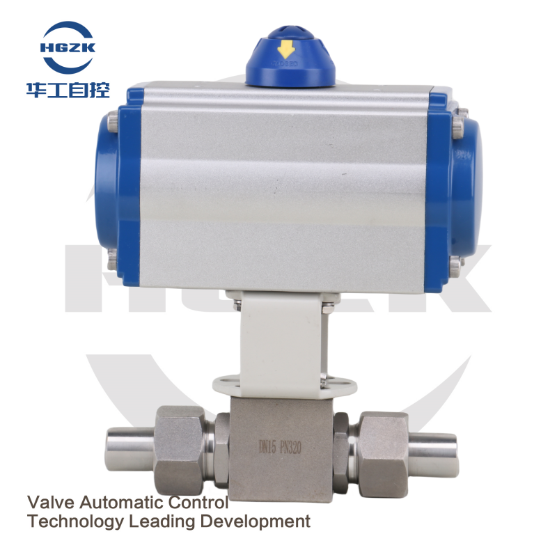 PQV-4PPL Pneumatic High Pressure Ball Valve