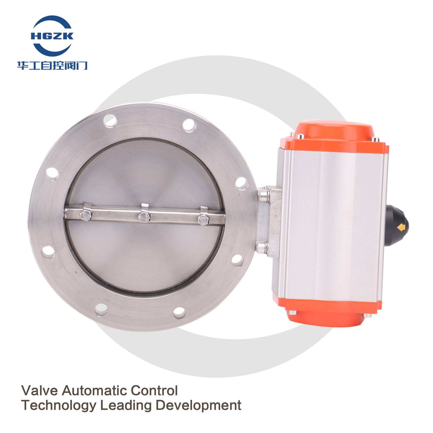 PDV-2PPH Pneumatic Negative Pressure High Vacuum Butterfly Valve