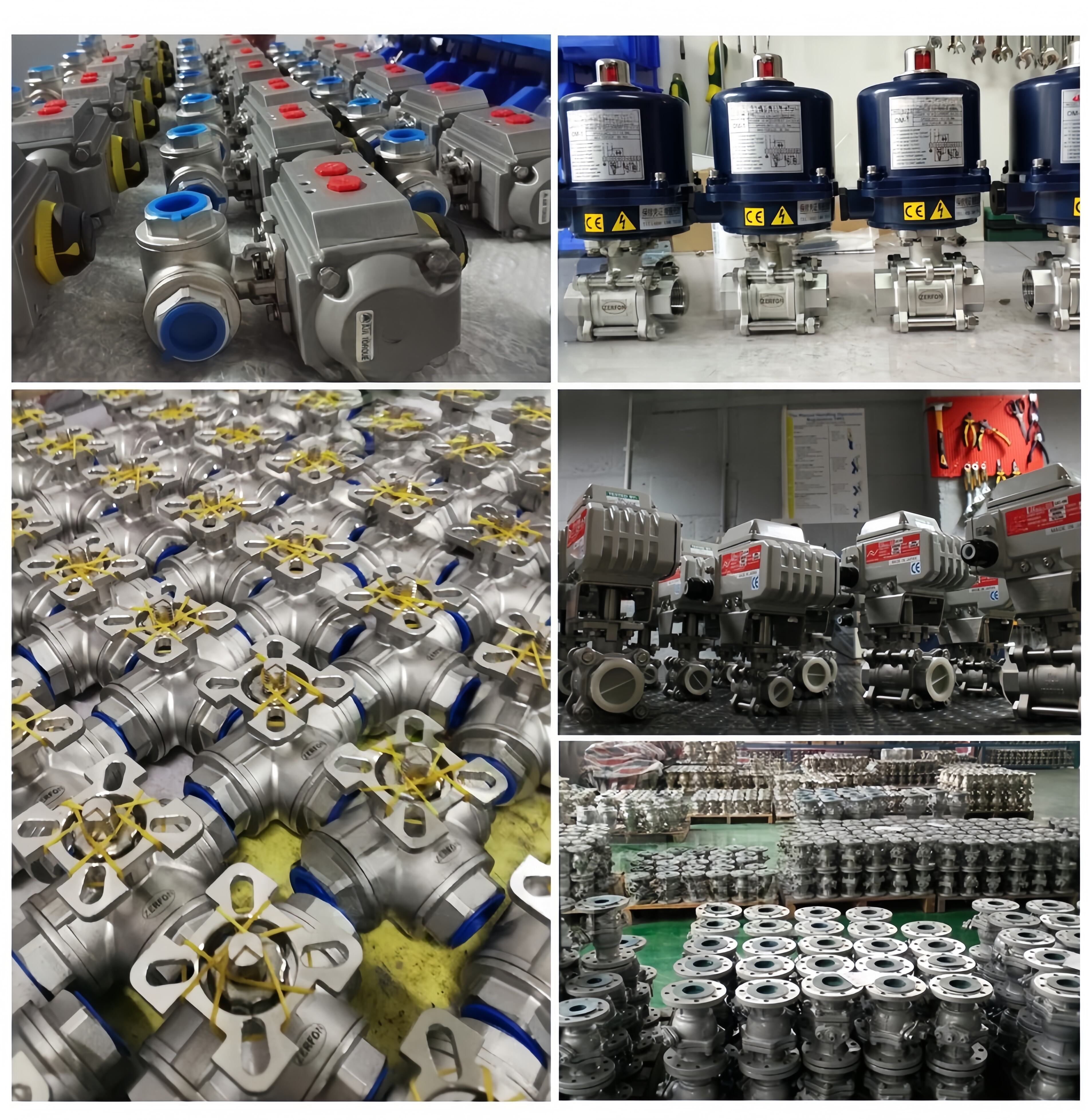 P3QV-1PPL Pneumatic High Pressure Three-Way Internal Threaded Ball Valve