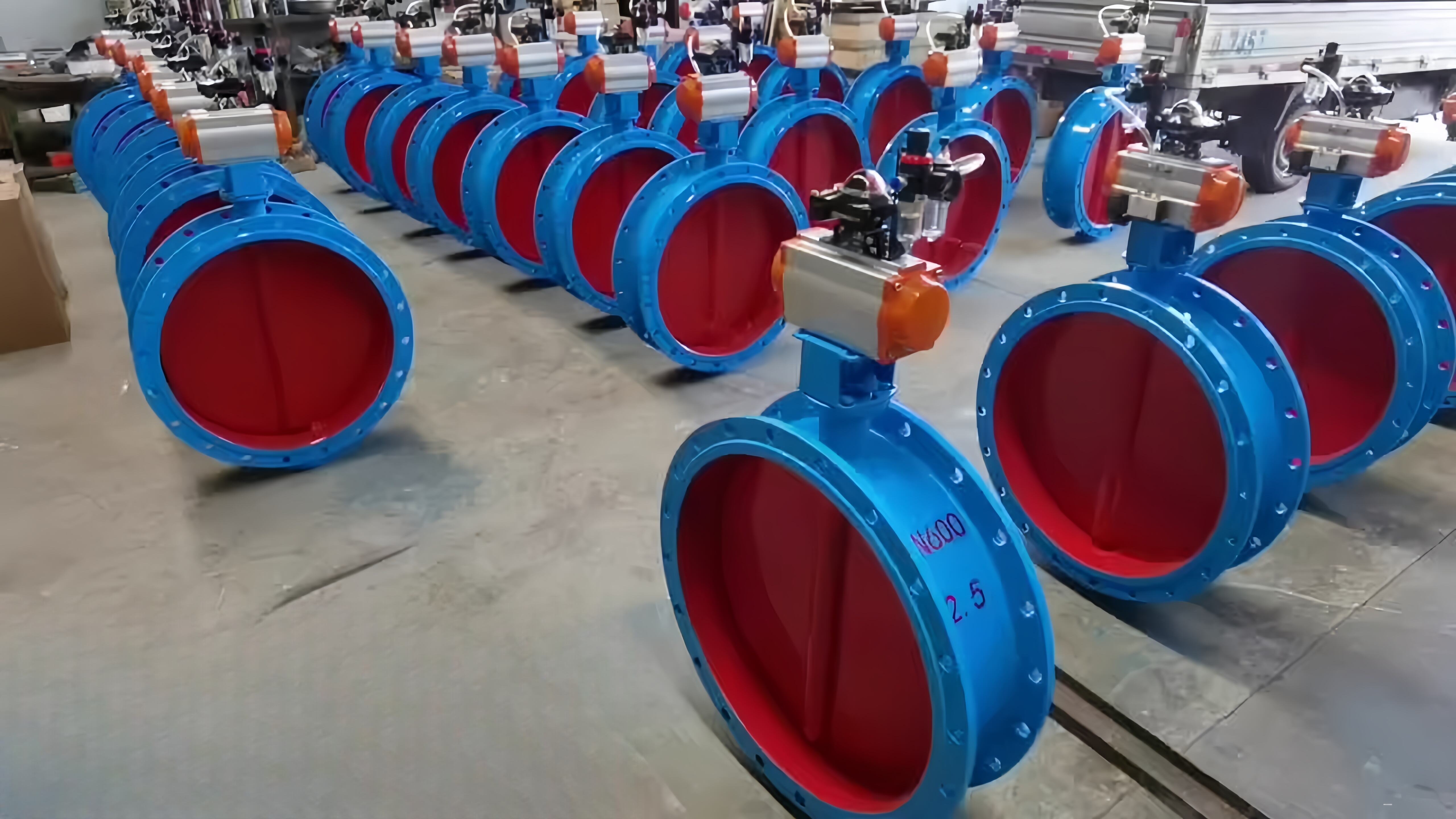 PTDV Pneumatic Ventilation Butterfly Valve