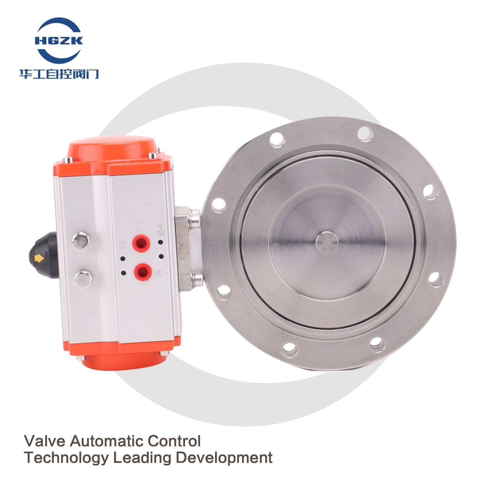 PDV-2PPH Pneumatic Negative Pressure High Vacuum Butterfly Valve