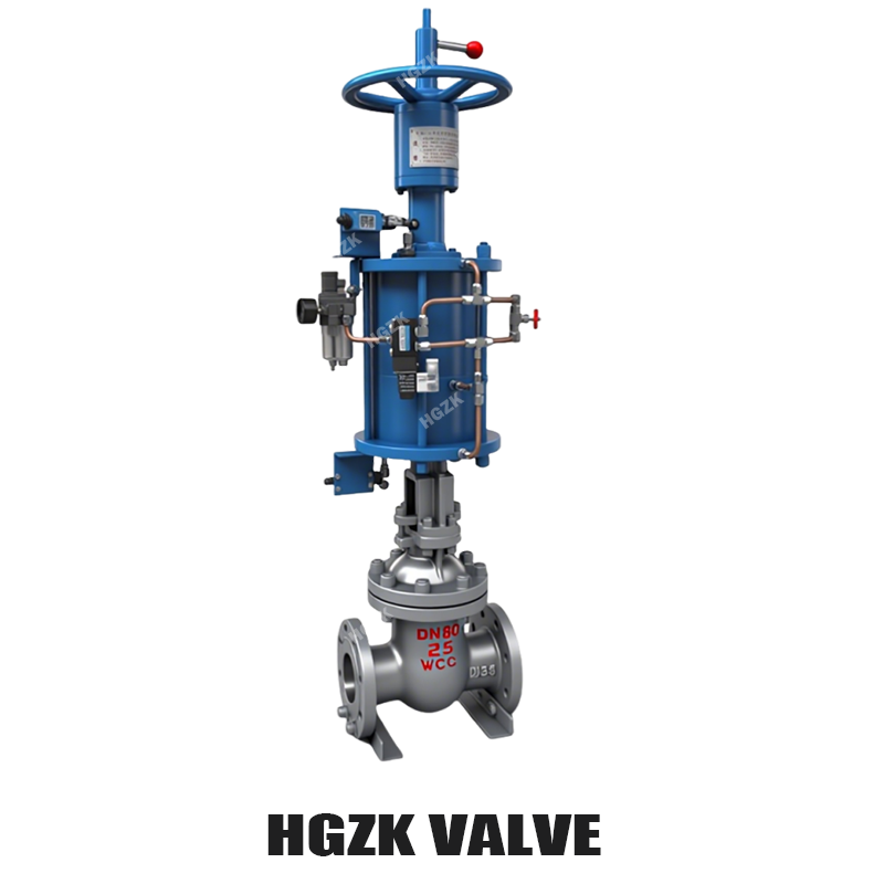 Pneumatic High-temperature and High-pressure Ball Valve