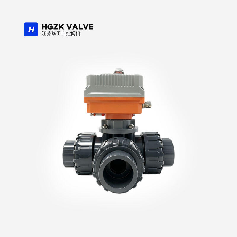 Plastic True Union 3-Way Ball Valve